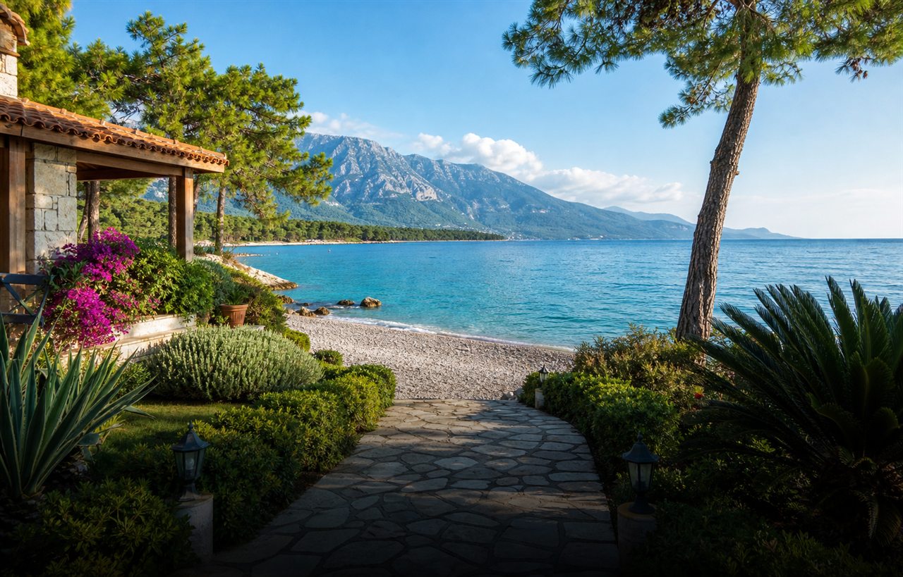 Plaja Yakın villa teması