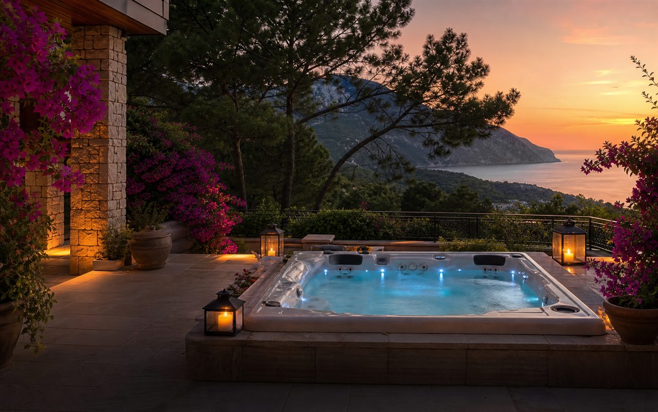 Jakuzili Villalar villa teması