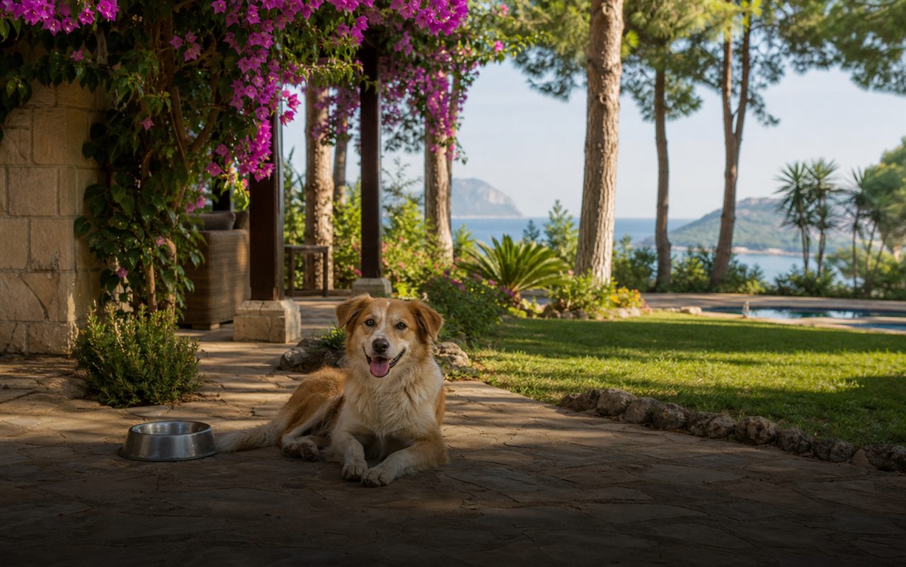 Evcil Hayvan Dostu villa teması